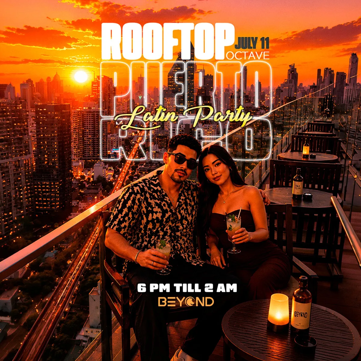 PUERTO RICO LATIN PARTY | 11 JULY