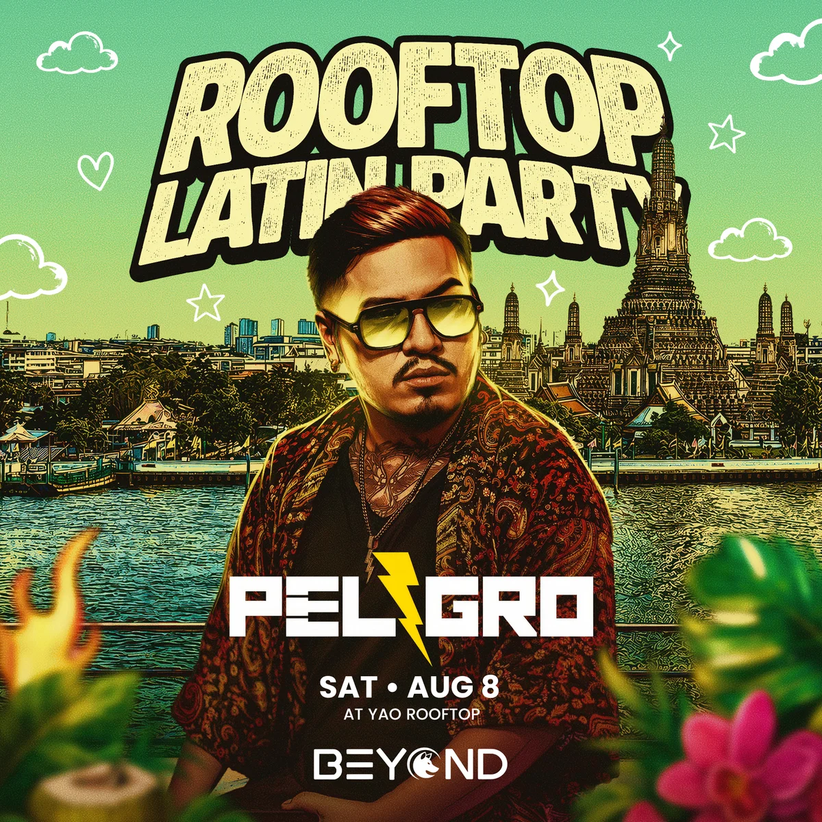 DJ PELIGRO LATIN PARTY | 8 AUGUST