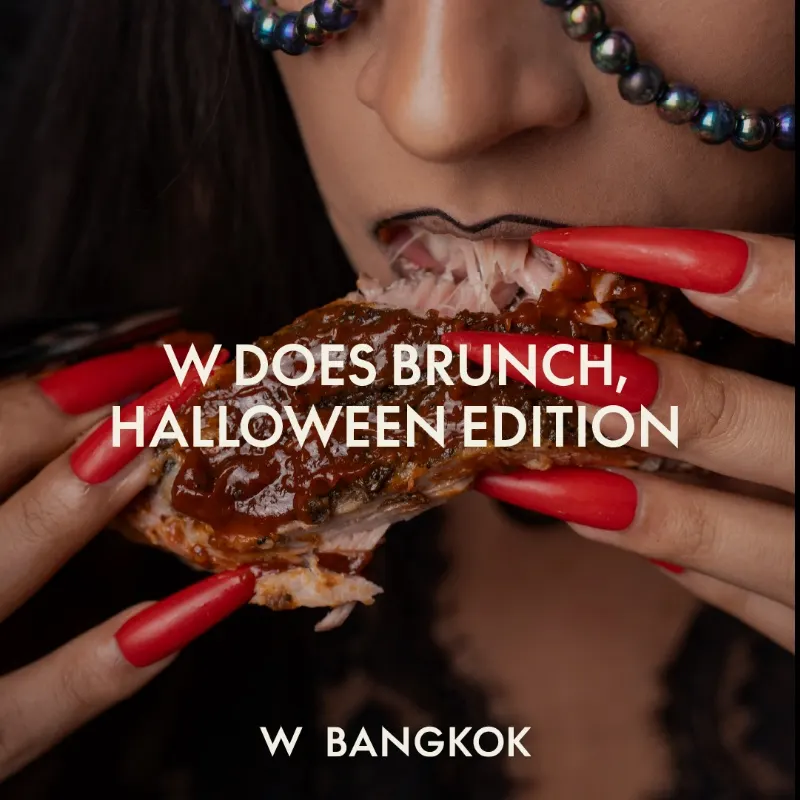 W DOES BRUNCH: HALLOWEEN EDITION | 31 OCTOBER