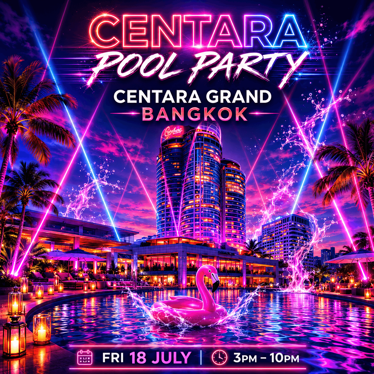 CENTARA POOL PARTY | 18 JULY