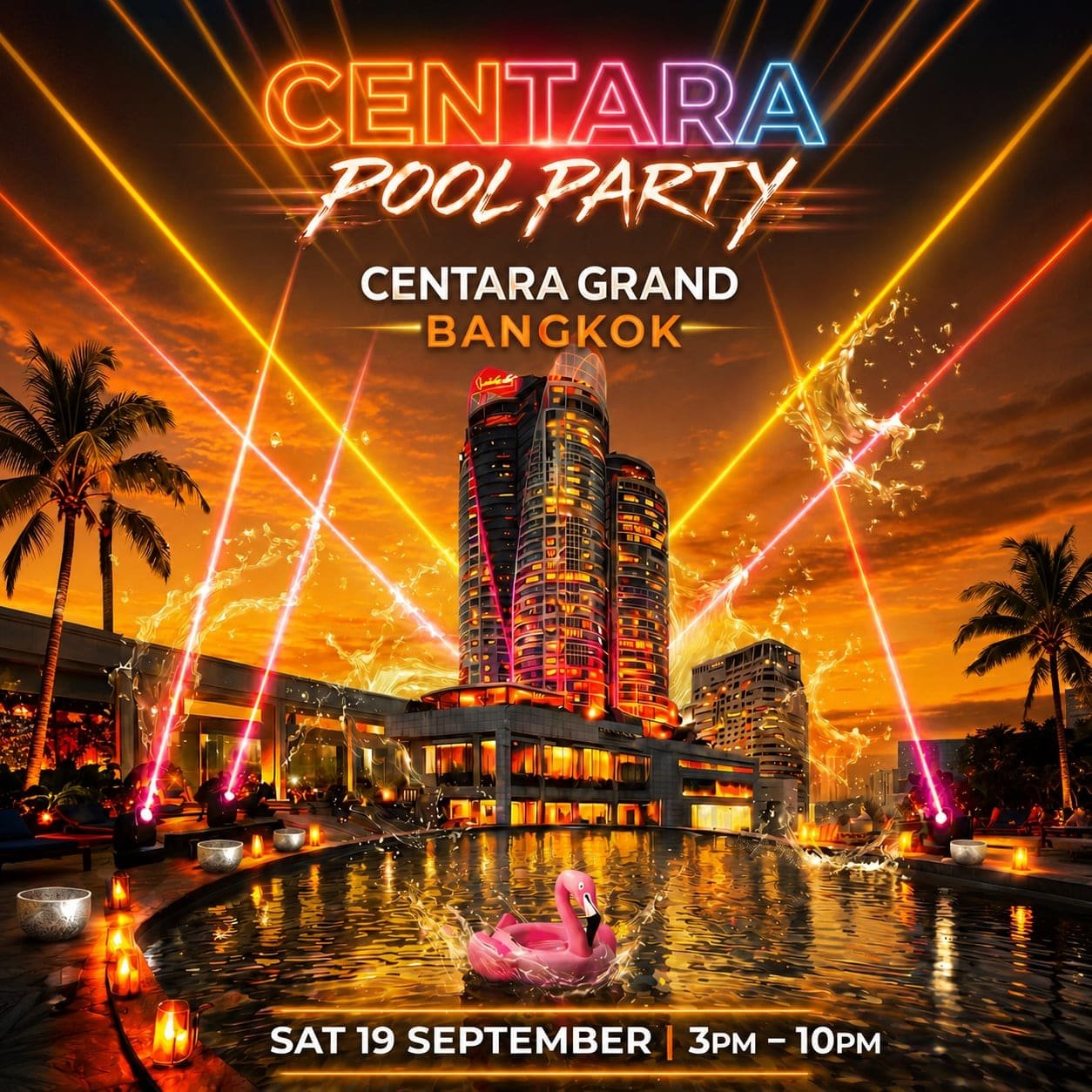 CENTARA POOL PARTY | 19 SEPTEMBER