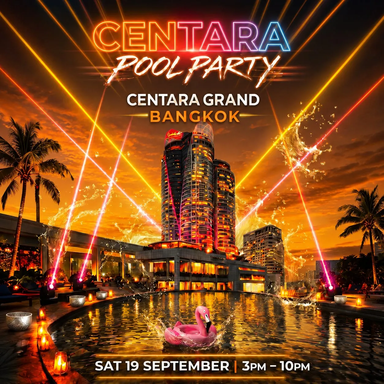 CENTARA POOL PARTY | 19 SEPTEMBER