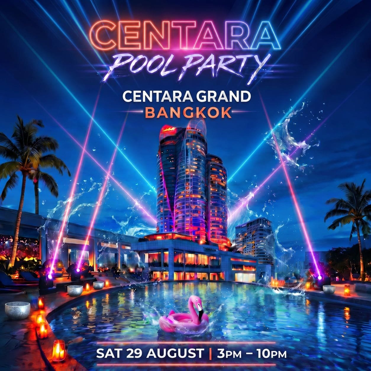 CENTARA POOL PARTY | 29 AUGUST