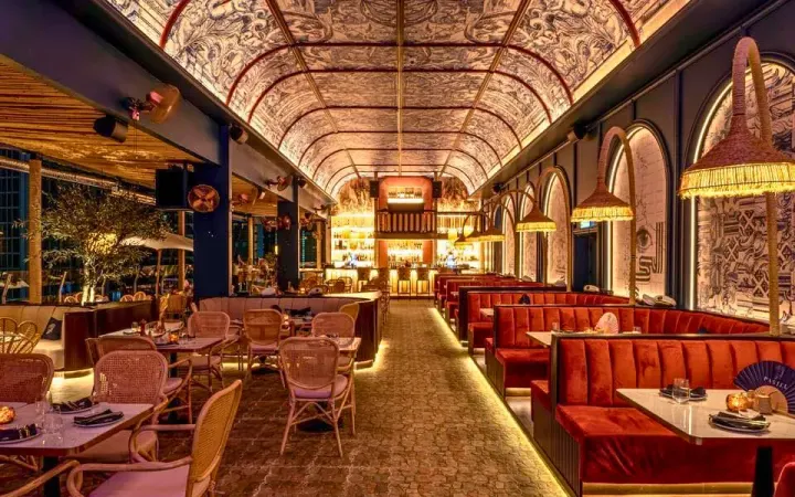 Pastel Rooftop Bar & Mediterranean Dining at Aira Hotel Bangkok
