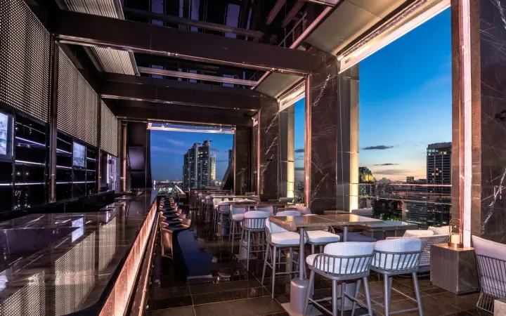 Cooling Tower Rooftop Bar at Carlton Hotel Bangkok Sukhumvit
