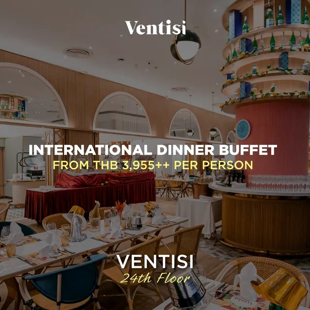 The hotel's flyer for Ventisi: New Year's Eve Grand Dinner