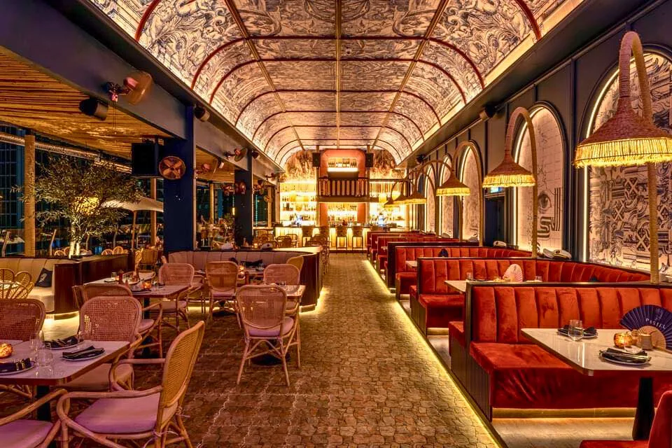 Pastel Rooftop Bar & Mediterranean Dining