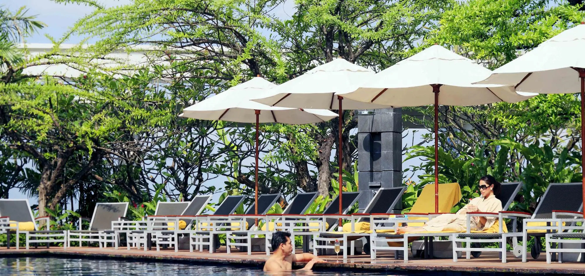 Pool Deck at Centara Grand