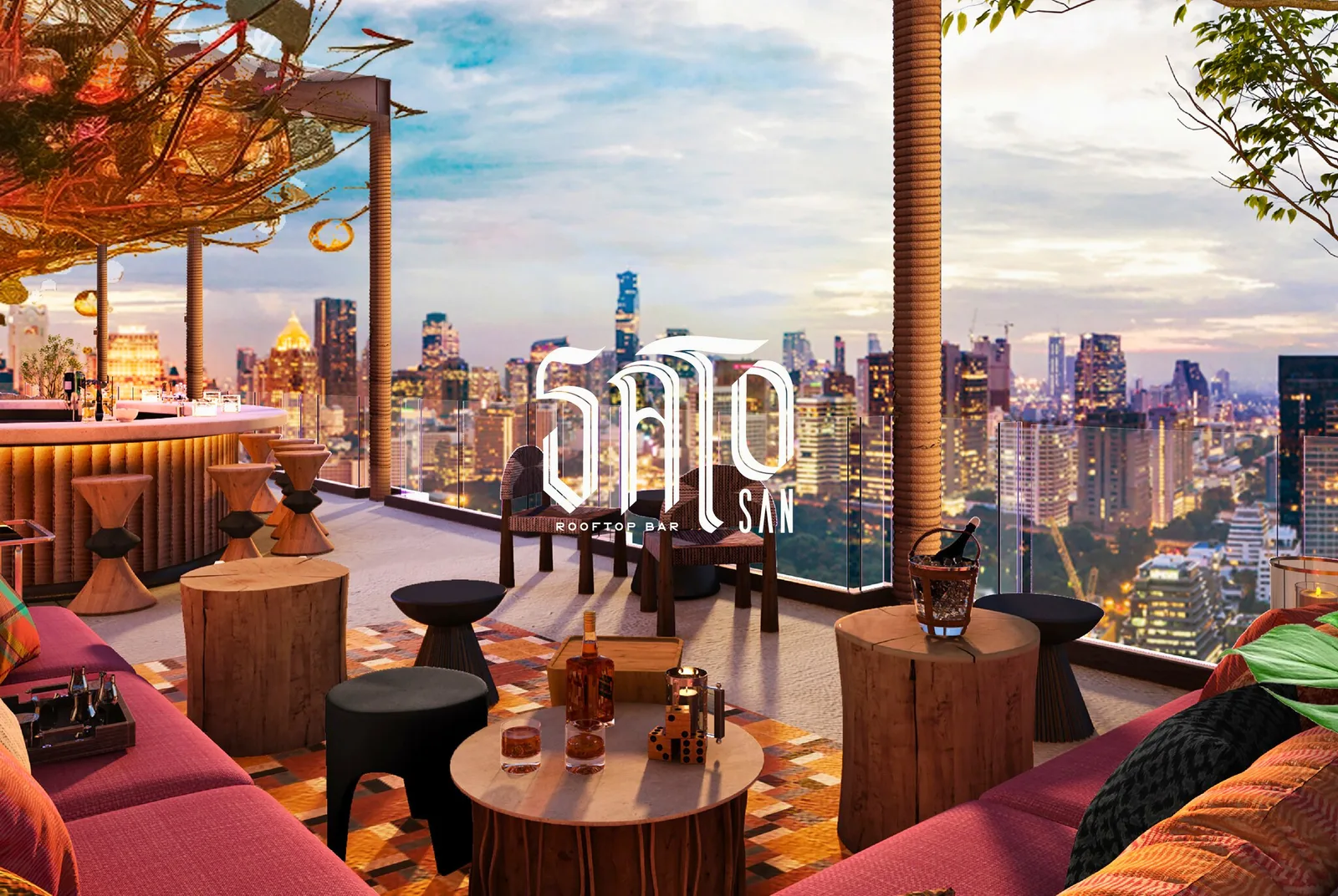 Sato San Rooftop Bar